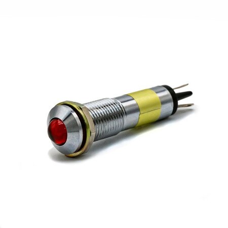 Dialight Led Panel Mount Indicator For 9.35 Mm Mounting Hole 609-1112-330F